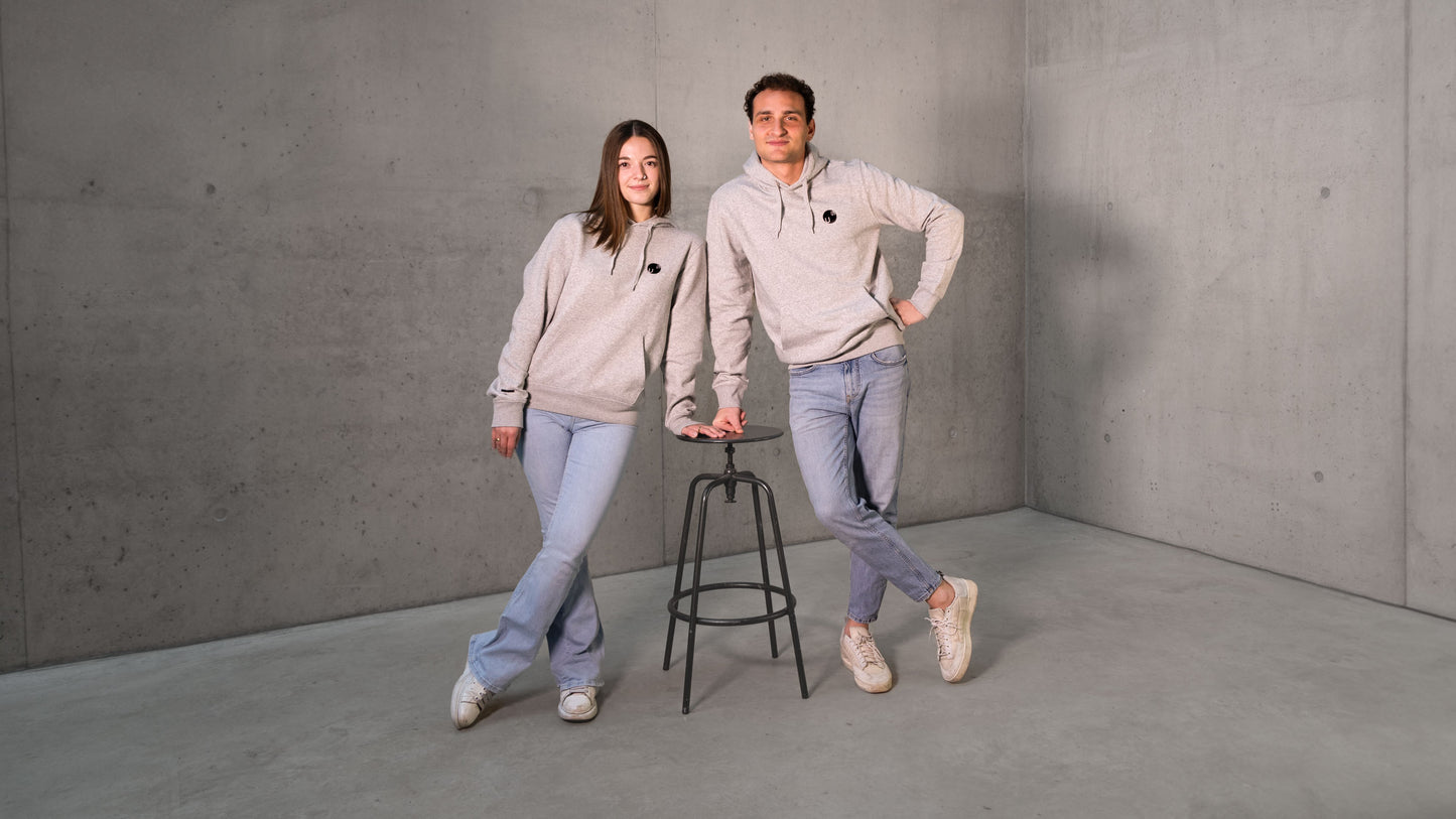 Grey Unisex Hoodie