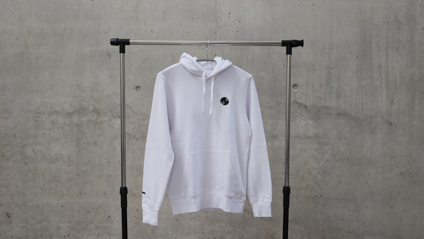 White Unisex Hoodie