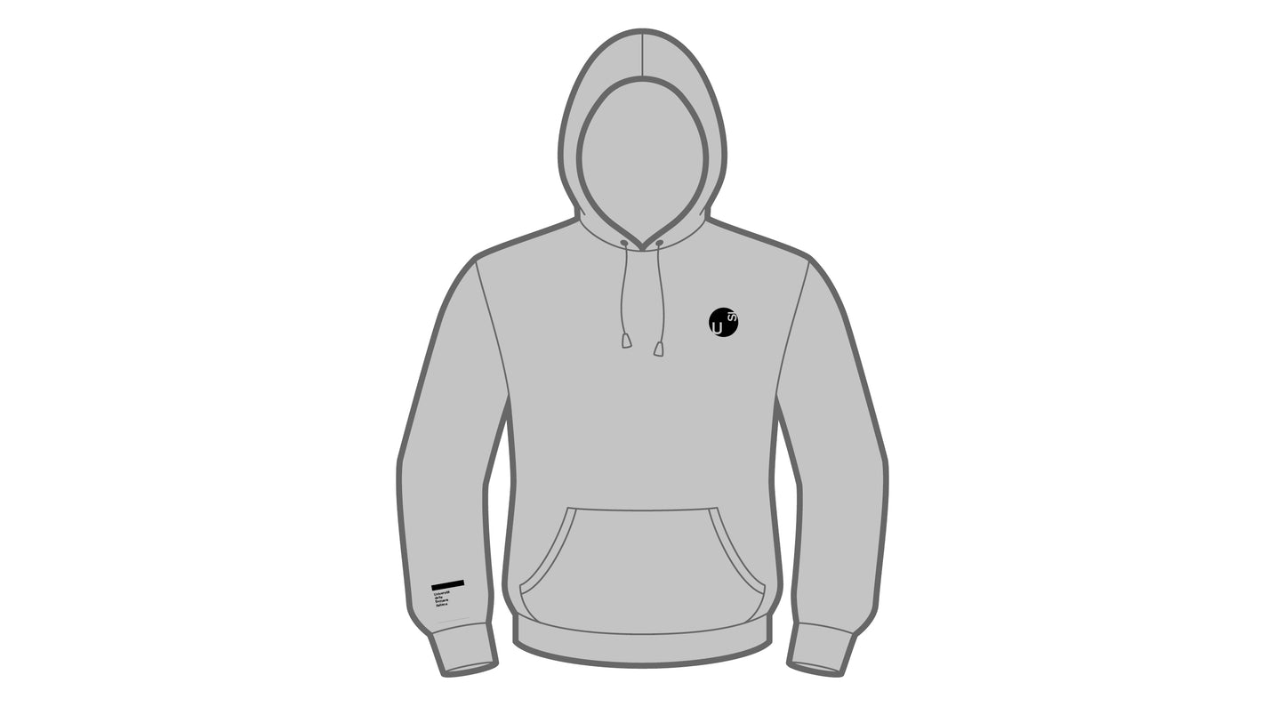 Grey Unisex Hoodie