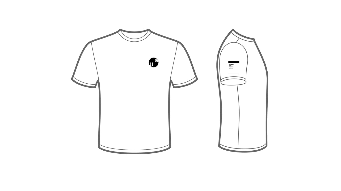 White unisex T-shirt