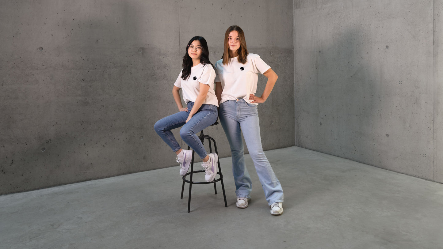 Maglietta unisex bianca